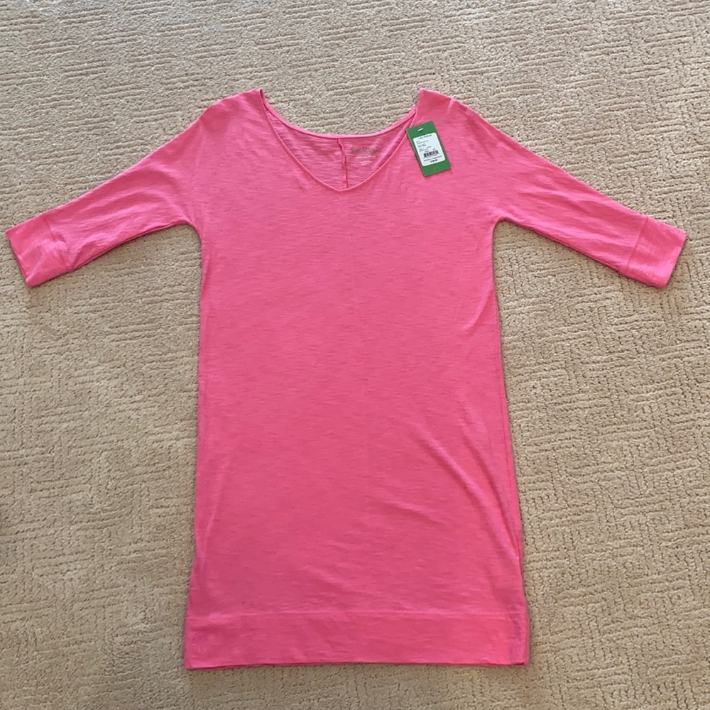 Lilly Pulitzer Eliza Dress Hotty Pink - XS